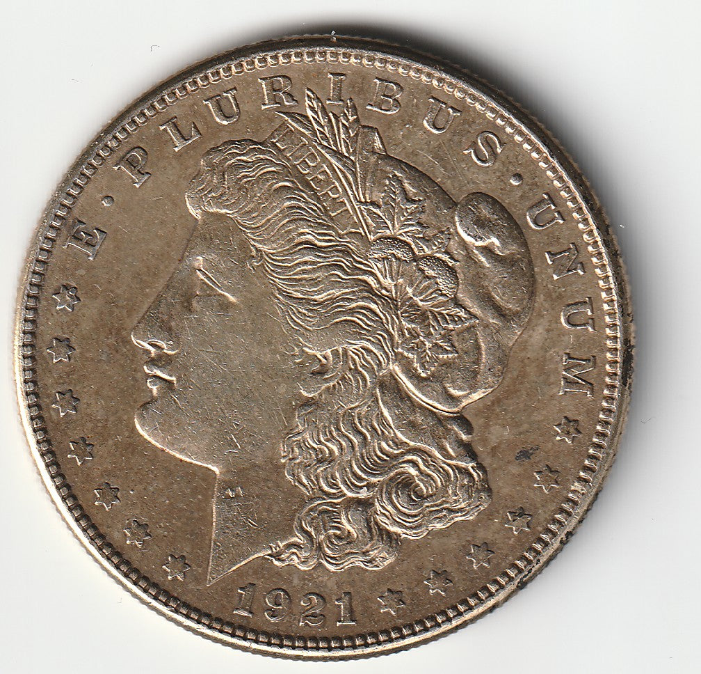 1921- S, United States of America - Morgan 1 dollar coin - 90% Silver