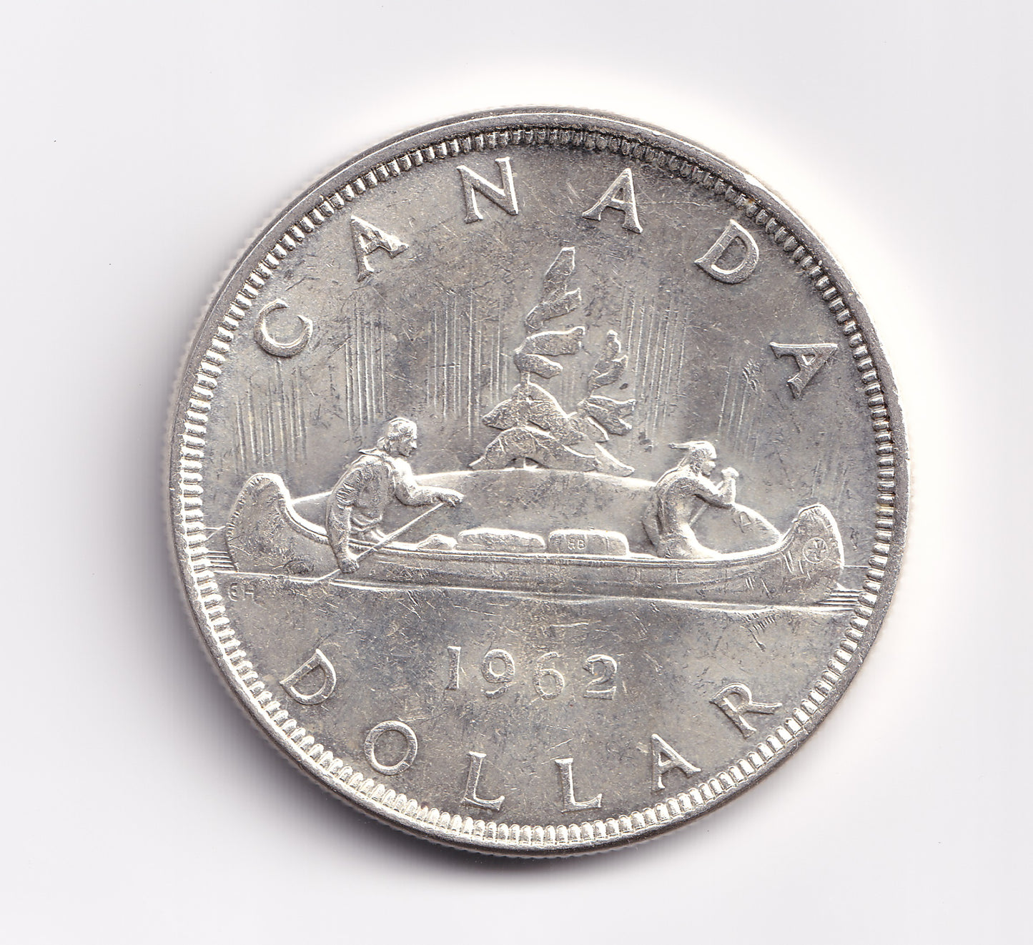 Canada 1962 - 80% Silver Dollar,  VF-35