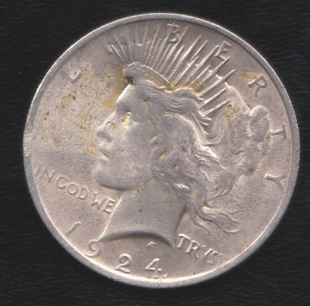 1924 Peace silver dollar 90% Silver, United States of America