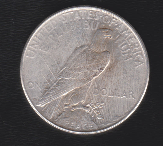 1923 - D Peace silver dollar 90% Silver, United States of America